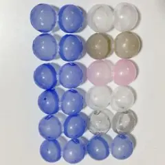 ガチャガチャ　ガシャポン　空カプセル　小　12個　ノンセパレート