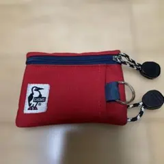 CHUMS キーケース コインケース レッド