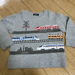 klädskaap クレードスコープ トレーナー 110cm 電車　新幹線
