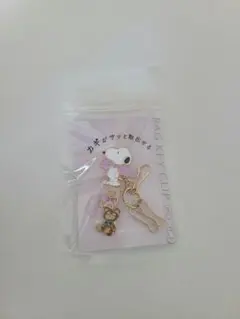 スヌーピーバックキークリップ