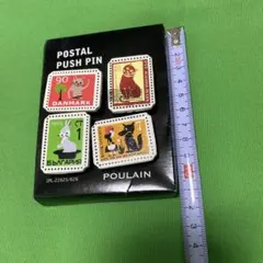 DECOLE POSTAL PUSH PIN 切手プッシュピン アニマルのサムネイル