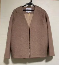 ジャケット ノーカラー