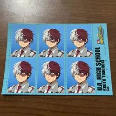 ヒロアカ 第2回 オープンスクール 証明写真シール 轟焦凍