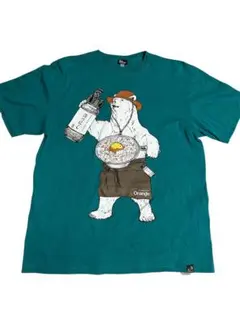 go slow caravan × Orange ほりにしクマTシャツのサムネイル