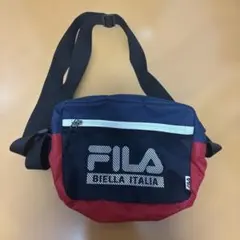 FILA ボディバッグ ネイビー/レッド