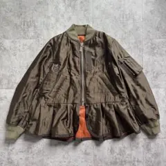 SACAI サカイ 2025SS シアーサテンMA-1ジャケットのサムネイル
