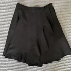 黒ミニスカート　キュロット　シークレットハニー