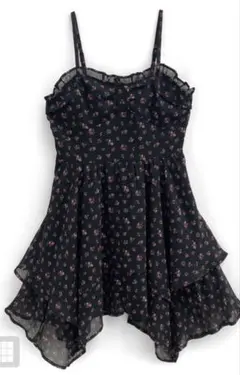 GRL 花柄ミニワンピース キャミワンピース