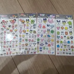 たまごっち パワパフ 4size 4サイズ ステッカー シール カミオジャパン