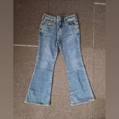 スリムフレアジーンズ+EC（丈短め68.0cm）