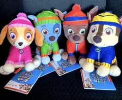 パウパトロール ウィンターぬいぐるみ 4種セット！