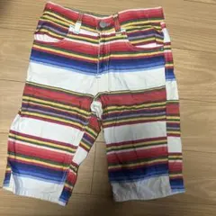 EDWIN ストライプ ハーフパンツ