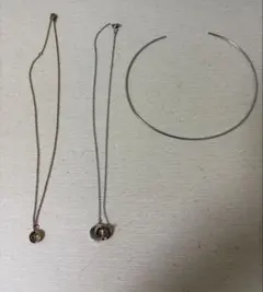＊美品＊ ステンレスネックレス3点セット　まとめ売り