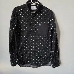 417by EDIFICE☆ブラック 長袖シャツ