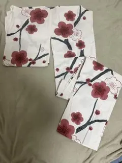 薄ピンク　桜　花柄 浴衣　単品