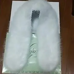 成人式 羽毛100％ ショール