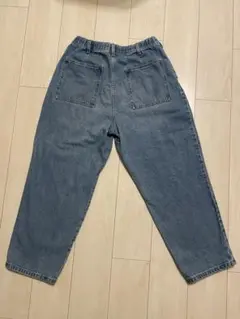 GU デニムキャロットパンツ（ユニセックス） サイズM
