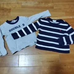 DOUBLE.B & Ralph Lauren 長袖カットソー