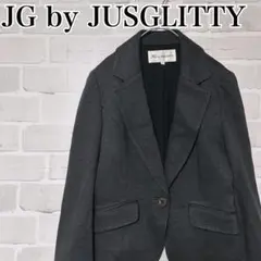 ジャスグリッティ　 テーラードジャケット　グレー　日本製　フォーマル　セレモニー