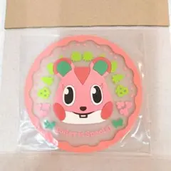 【匿名配送】どうぶつの森 クリアラバーコースター アップル