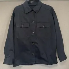 GU 春 オーバーサイズシャツジャケット
