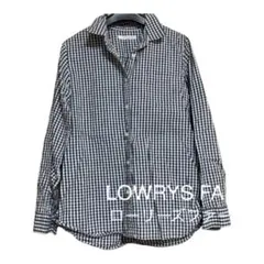可愛い❤️【LOWRYS FARM】ローリーズファーム　ギンガムチェックシャツ❤️