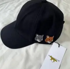 タイムセール⭐︎完売品　メゾンキツネ　キャップ 2025年最新】MAISON KITSUNE キャップの人気アイテム - メルカリ