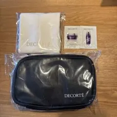 DECORTÉ ブラックポーチ　サンプル付き