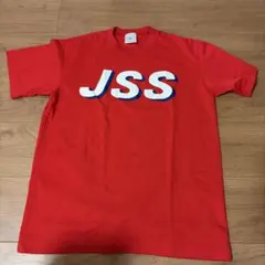 MIZUNO JSSロゴ入り Tシャツ レッド Sサイズ