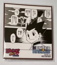 ハンターハンター 色紙 アニメイト特典