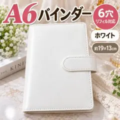 カラーバインダー A6 トレカ 6穴 収納 ファイル 手帳　コレクトブック