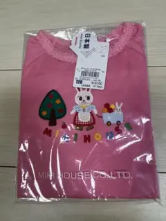 ミキハウス　うさこ長袖Tシャツ120新品
