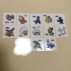 ポケモンシール　13枚セット