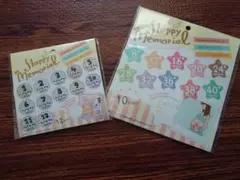 Happy Memorial ニューボーンフォト ステッカーセット