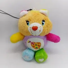 ケアベア　ワークオブハートベア　レインボーカラー　マスコット　CareBears
