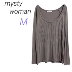 mysty woman【M】ピンタック長袖カットソーのサムネイル