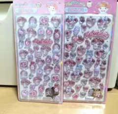 ボンボンドロップ　ラメ　シール　うるちゅる　海外限定　マイメロ　日本未発売