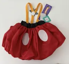 新品　ディズニー　ミッキー なりきりハーフパンツ　サスペンダー　コスプレ　仮装
