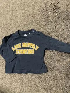 ※月末処分ロゴ長袖Tシャツ70サイズ