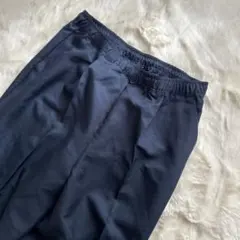 コーエン　センタープレスポリツイル　ワイドスラックス　ネイビー　メンズ　L