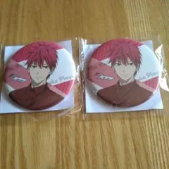 黒子のバスケ 赤司征十郎 缶バッジ セット ポップアップストア アトレ