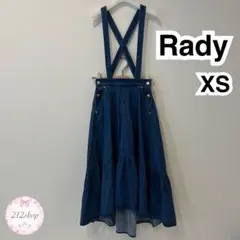Rady デニムジャンパースカート サロペットスカート