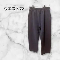 グレー ゴムウエスト カジュアルパンツ