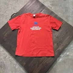 90,s Uncle PLANETBROOKLYN プリントTシャツ レッド L - メルカリ