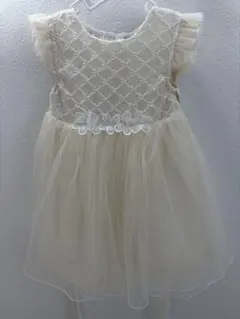 プティマイン 刺繍入りベビードレス