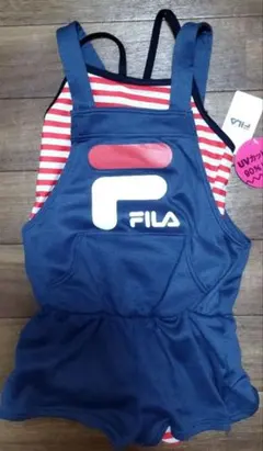 水着　キッズ　女の子　ワンピース水着　キュート　可愛い　FILA水着　フィラ