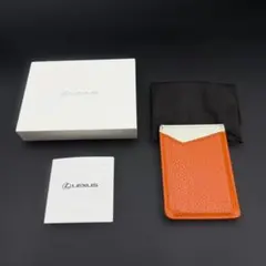 LEXUS　レクサス　純正カードキーケース　シュリンク調　オレンジ