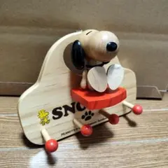 スヌーピー 木製　ウォールフック 　レトロ