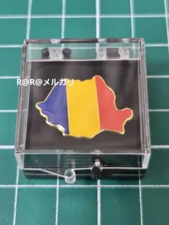 万博　ルーマニア館　缶バッジ　ルーマニアパビリオン 大阪・関西万博】予約無しルーマニアパビリオン🇷🇴待ち時間は