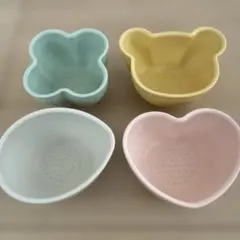 離乳食のお皿 4つセット